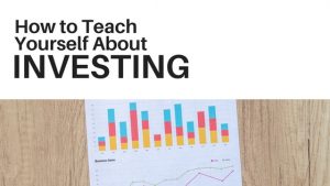 Piece of paper with a graph on it sitting on a table, image used for Nicholas Fainlight blog about learning to invest
